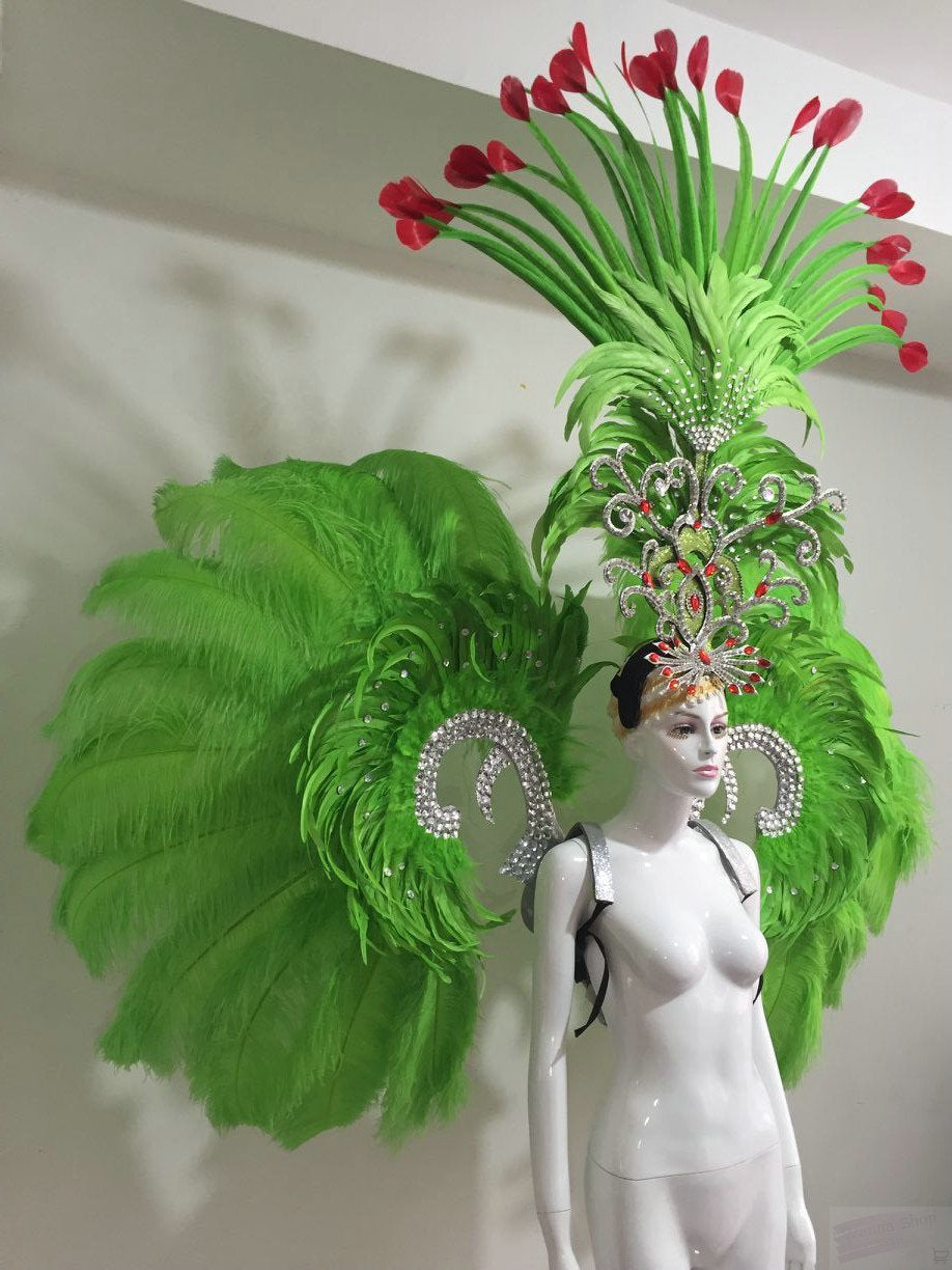 Hi Melody Green Carnival Costume