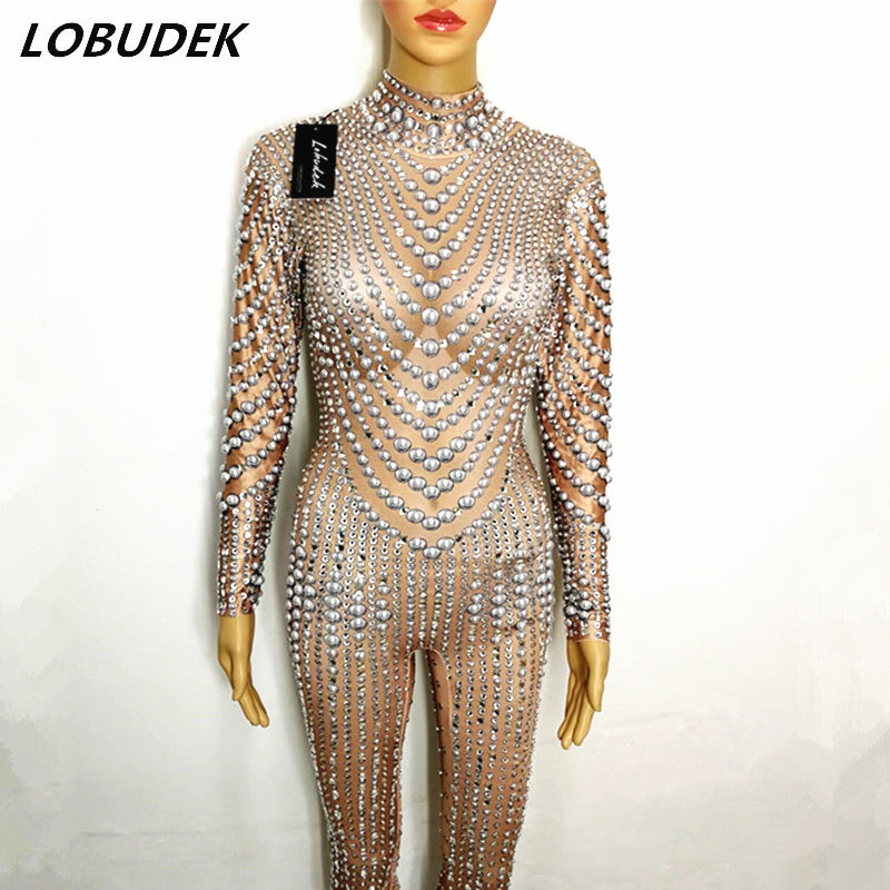 Lobudek  Crystals Bodysuit