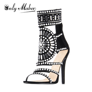 Onlymaker Women's Heeled Sandals Shoes