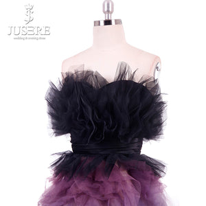 Jueshe Fading Purple Cocktail Dress